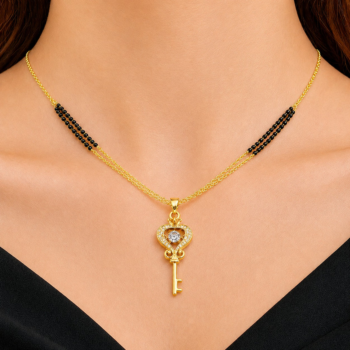 Love Key Mangalsutra