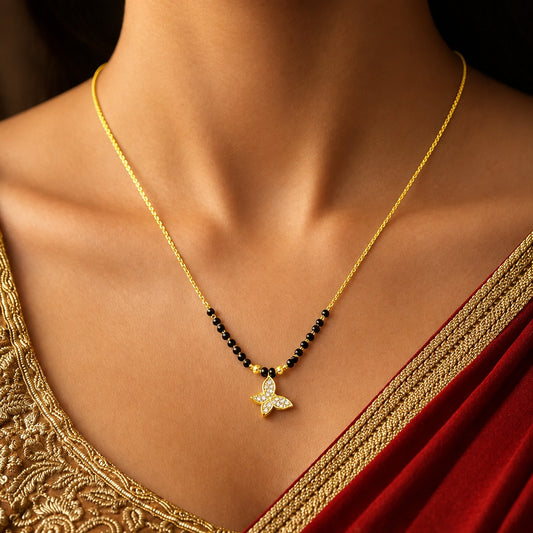 ShineWing Butterfly Mangalsutra