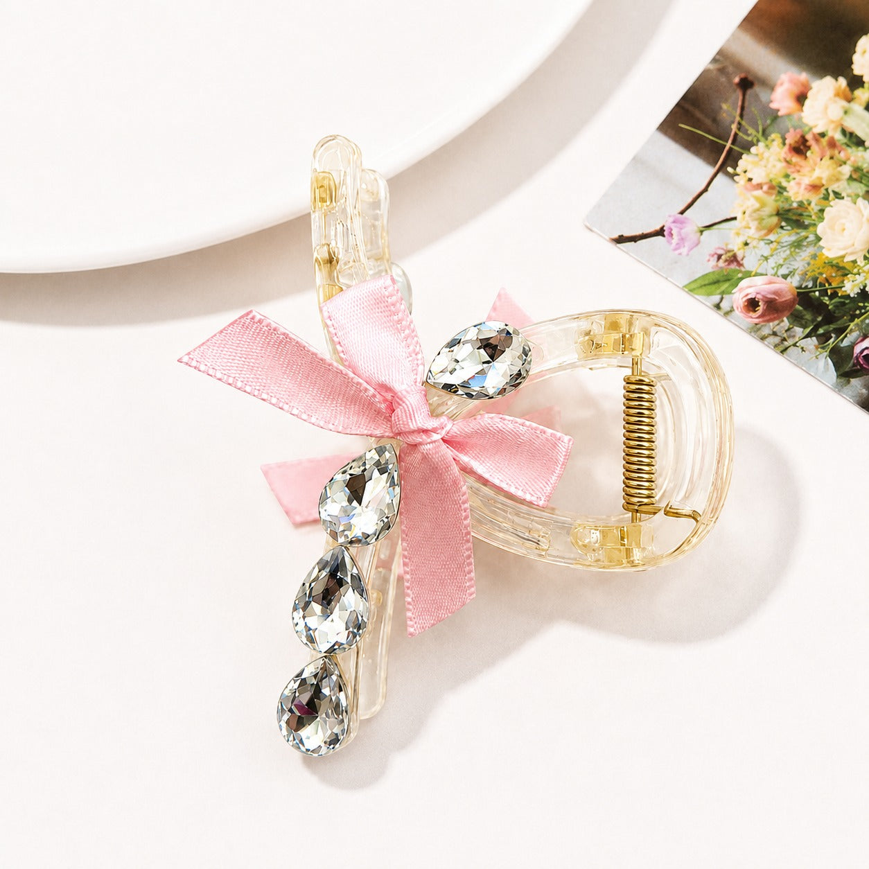 Ribbon Spark Hair Clutcher