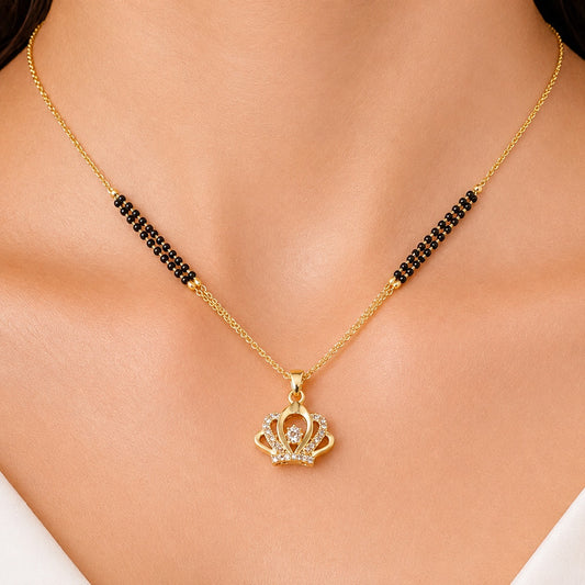 Golden Tiara  Mangalsutra