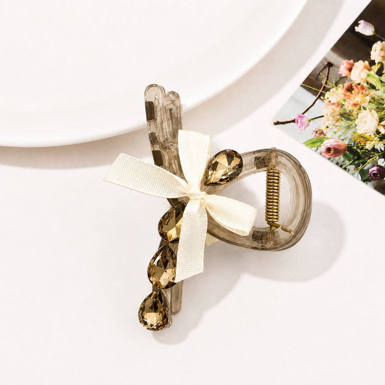 Ribbon Spark Hair Clutcher