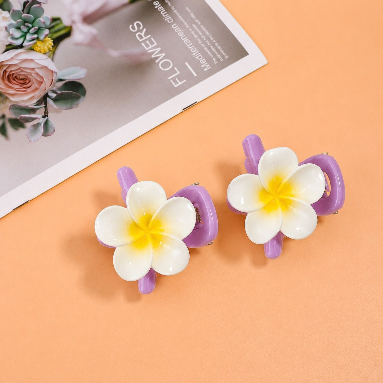 Tropical Blossom Mini Clutcher