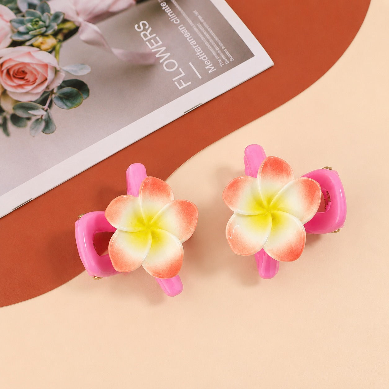 Tropical Blossom Mini Clutcher