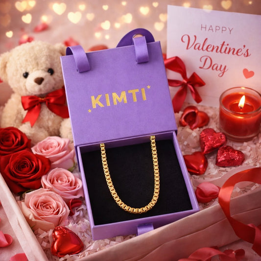 Men-18k Gold Plated Anti Tarnish Ellis Core Chains