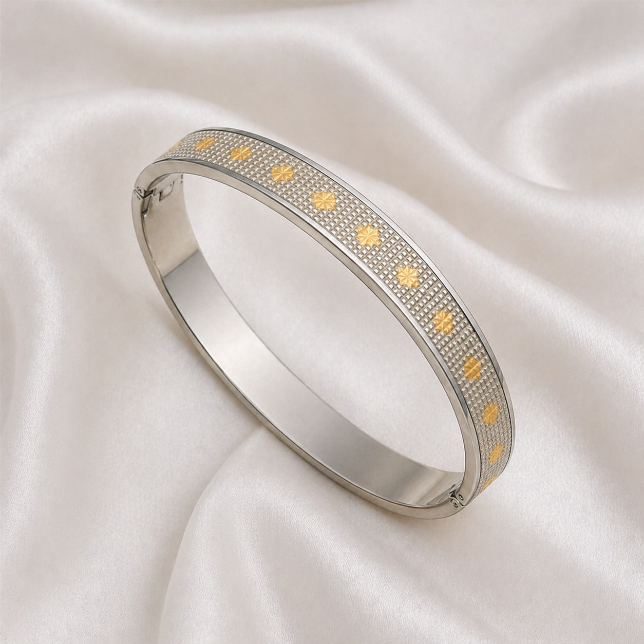 Urban Luxe Dual-Tone Bracelet 