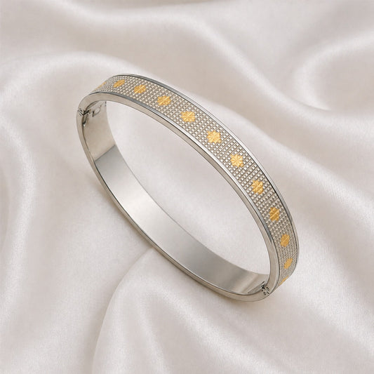 Urban Luxe Dual-Tone Bracelet