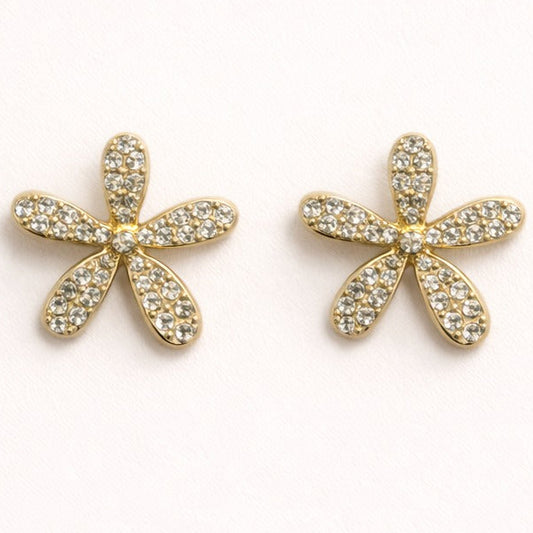 Imperial Crystal Daisy Earrings