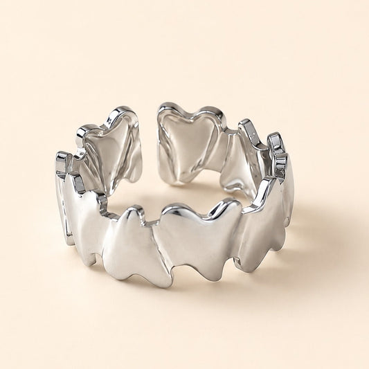 Silver Plated Celeste Butterfly Ring