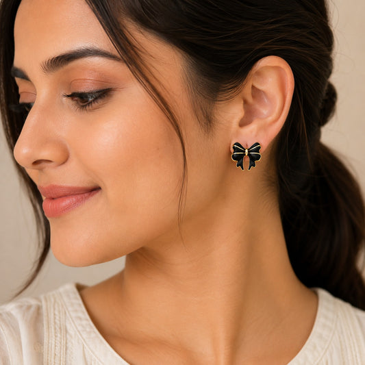 Parisian Bow Earrings