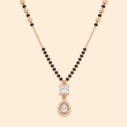 Dual Cut Diamond Mangalsutra