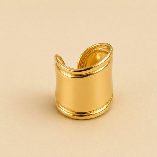 18K Glod Plated Sleek Shine