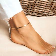 Golden Snake Anklet