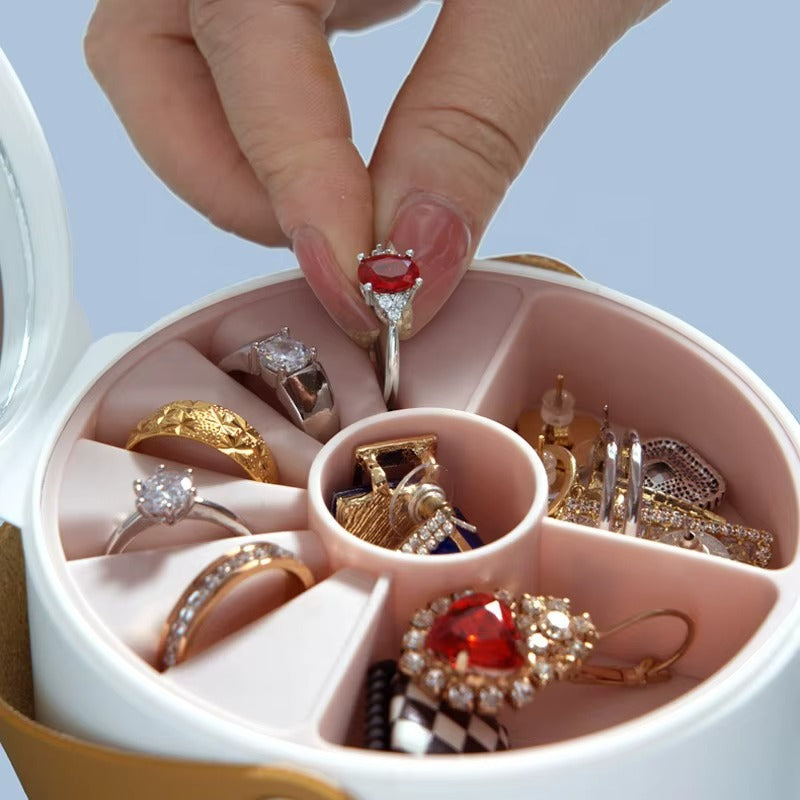 Just Rs. 199 Jewellery Box For Travel 1 PC  Random Colour