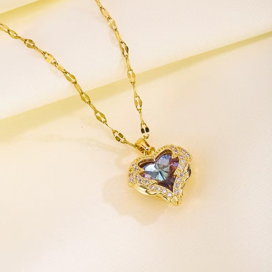 The Heart From Titanic Anti Tarnish Necklace