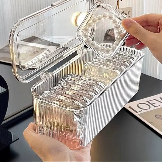 Just Rs. 349 Bracelet And Necklace Transparent Dust Proof Organizer