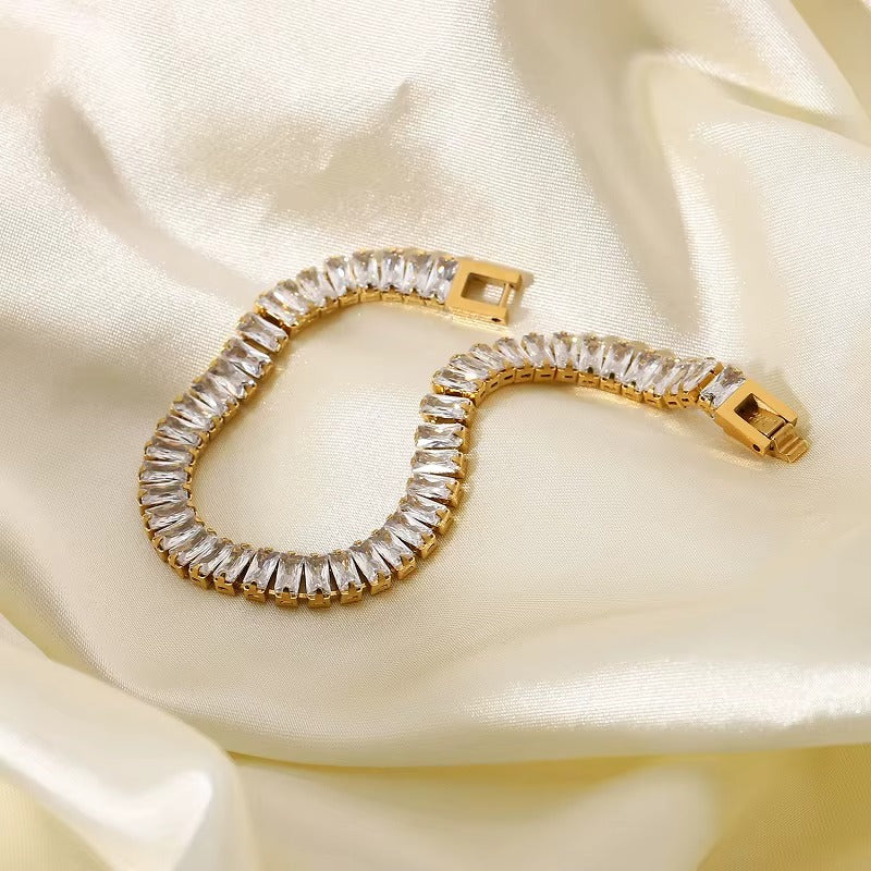 Just Rs. 249 Diamond Horizon Tennis Bracelet