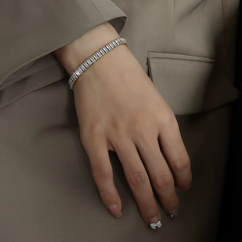 Just Rs. 249 Diamond Horizon Tennis Bracelet
