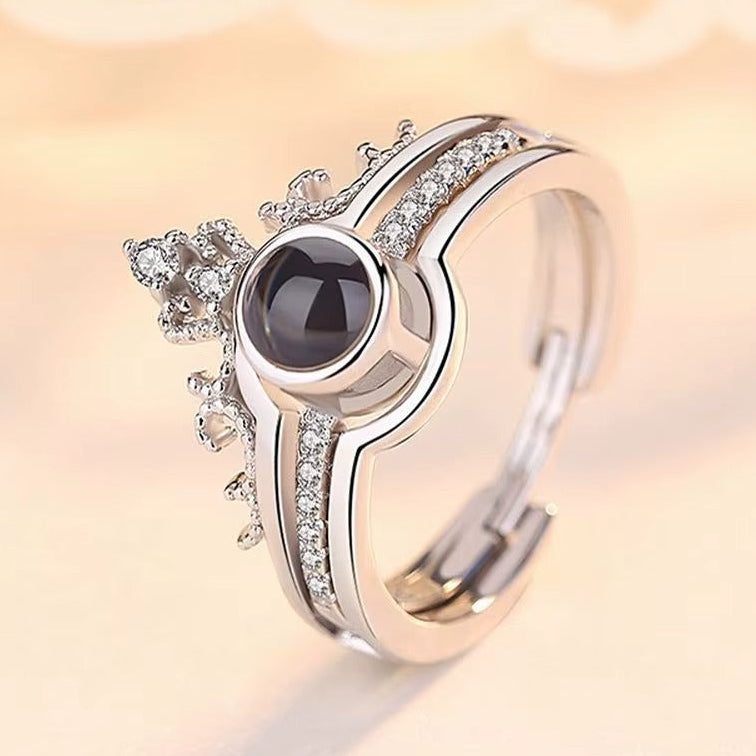 100 Languages Jewelry Gifts I Love You Memory Ring