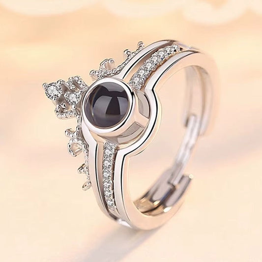 100 Languages Jewelry Gifts I Love You Memory Ring
