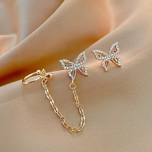 Golden Flutter Earrings