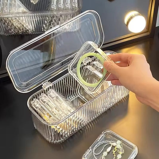 Just Rs. 349 Bracelet And Necklace Transparent Dust Proof Organizer