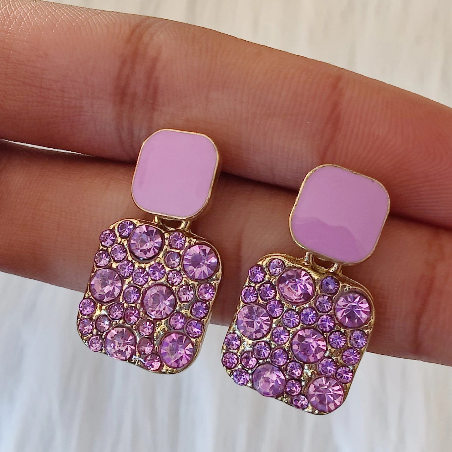 Pink Blush Earring